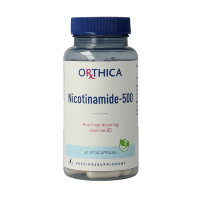 Orthica Nicotinamide 500 60 Vegetarische capsules