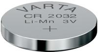 Varta CR2032 Lithium 3 V niet-oplaadbare batterij - niet-oplaadbare batterijen (lithium, 3 V, 230 mAh, zilver, 20 mm, 20 mm) - thumbnail