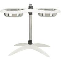 Trixie Houder Comed..Instelling, melamine/staal. 2 × 1,6 l/Ø 21,Bl - thumbnail