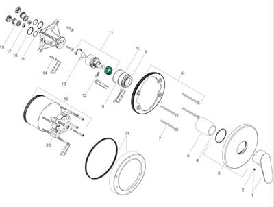 Hansgrohe Inbouw Douchemengkraan Vernis Blend Eengreeps Chroom Hansgrohe Inbouw Douchemengkraan Vernis Blend Eengreeps Chroom