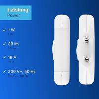 REV 00337171 00337171 Nachtlamp LED Koudwit Wit - thumbnail