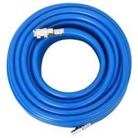 VidaXL Luchtslang 0,7&apos;&apos; 10 m pvc blauw - thumbnail