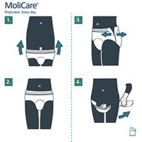Molicare Pr Menpants 5drops M 8 P/s - thumbnail