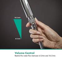 Hansgrohe Doucheslang Isiflex 125 cm Met Volumeregulering Chroom - thumbnail