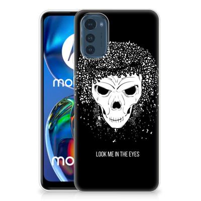 Silicone Back Case Motorola Moto E32/E32s Skull Hair Silicone Back Case Motorola Moto E32/E32s Skull Hair