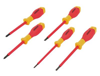 Brüder Mannesmann VDE Schroevendraaierset 5 dlg (Hobby) - 11221 Brüder Mannesmann VDE Schroevendraaierset 5 dlg (Hobby) - 11221