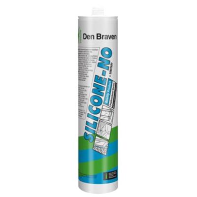 Den Braven Zwaluw silicone-no + sanitary | 310 ml | zilver-grijs - 30619415