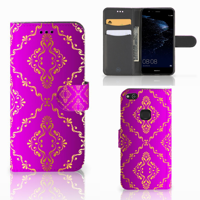 Wallet Case Huawei P10 Lite Barok Roze - thumbnail