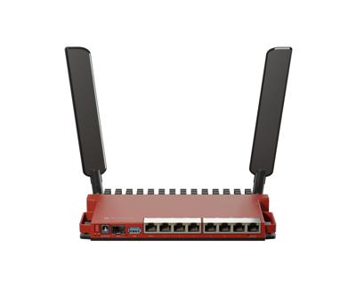 Mikrotik L009UiGS-2HaxD-IN draadloze router Gigabit Ethernet Single-band (2.4 GHz) Rood Mikrotik L009UiGS-2HaxD-IN draadloze router Gigabit Ethernet Single-band (2.4 GHz) Rood