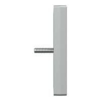 Merten 297560 Afdekking System M Aluminium 1 stuk(s) - thumbnail