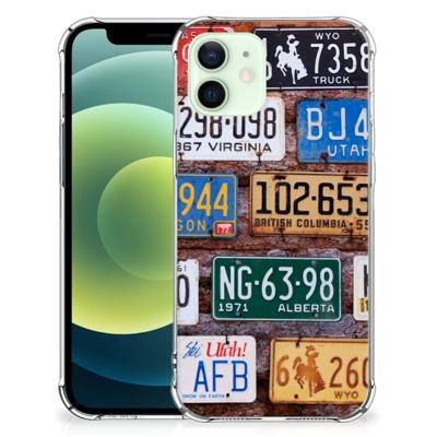 iPhone 12 Mini Anti-shock Hoesje met foto Kentekenplaten iPhone 12 Mini Anti-shock Hoesje met foto Kentekenplaten