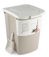 Rotho Archie Pet Food Container 38L Cappuccino - thumbnail