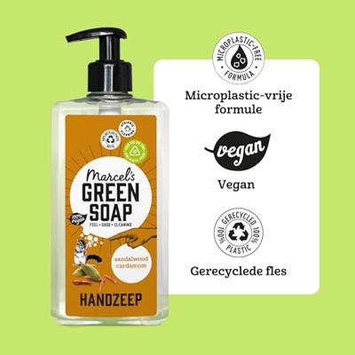 Marcel&apos;s Green Soap Handzeep sandelhout & kardemom 500ml - thumbnail