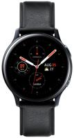 Samsung Galaxy Watch Active2, Fitnesstracker van roestvrij staal, groot display, duurzame batterij, waterdicht, 40 mm, Bluetooth, zwart - thumbnail