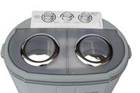 Camry Premium CR 8052 wasmachine Bovenbelading 3 kg Grijs, Wit - thumbnail