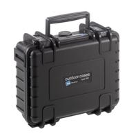B & W International Outdoor-koffer outdoor.cases Typ 500 2.3 l (b x h x d) 230 x 180 x 90 mm Zwart 500/B/SI - thumbnail