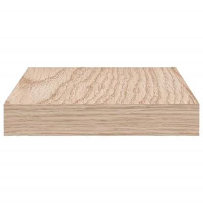 Wandschapppen 2 st 50x23,5x4 cm bewerkt hout