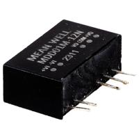 MEAN WELL MDD01M-12N DC/DC-converter, print -12 V 0.042 A 2 W Aantal uitgangen: 2 x Inhoud 1 stuk(s) - thumbnail