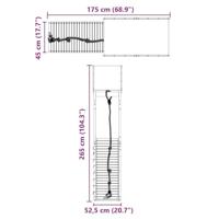 Speelhuis massief grenenhout - thumbnail