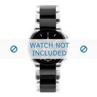 Jacques Lemans horlogeband 1-1580A Keramiek Zilver - thumbnail