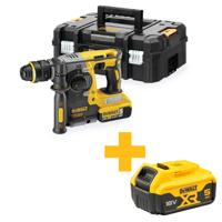 DeWalt DCH274P2T 18V XR Li-ion Brushless SDS+ Combihamer met snelwisselboorkop - DCH274P2T-QW - thumbnail