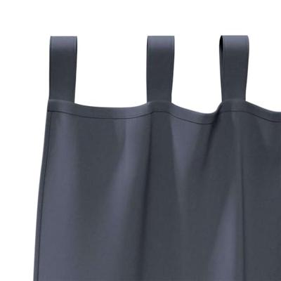 VidaXL Zwart-out gordijnen met ringen 2 pcs antraciet 260 x 140 cm