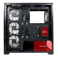 LC-Power LC-715B-ON computerbehuizing Midi Tower Zwart - thumbnail