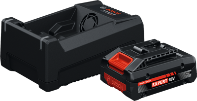 Bosch Blauw Accu Starterset EXBA18V-40 | 1x EXBA18V-40 + Lader GAL 12V/18V-80 - 1600A0373M