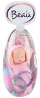 Toi-Toys babypop Egg meisjes 13 cm roze - thumbnail