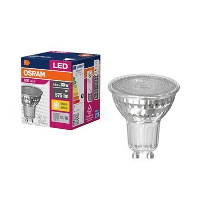 OSRAM HOMELIGHTING 4058075096769 LED-lamp Energielabel F (A - G) GU10 Reflector 6.9 W = 80 W Warmwit (Ø x h) 50 mm x 50 mm 1 stuk(s) OSRAM HOMELIGHTING 4058075096769 LED-lamp Energielabel F (A - G) GU10 Reflector 6.9 W = 80 W Warmwit (Ø x h) 50 mm x 50 mm 1 stuk(s)