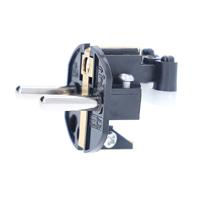 AS Schwabe 45042 Haakse stekker met randaarde Kunststof 230 V Zwart IP20 - thumbnail