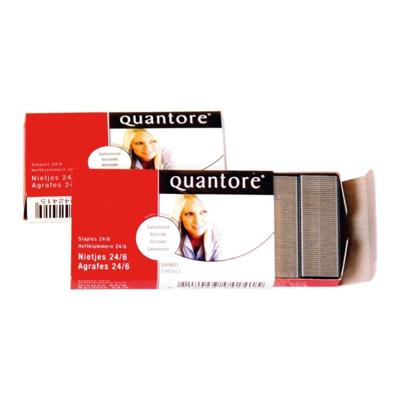 1000 Quantore 24/6 nietjes verzinkt