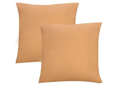 Biberna Fijne jersey kussenhoes (Goud, 80x80) Biberna Fijne jersey kussenhoes (Goud, 80x80)