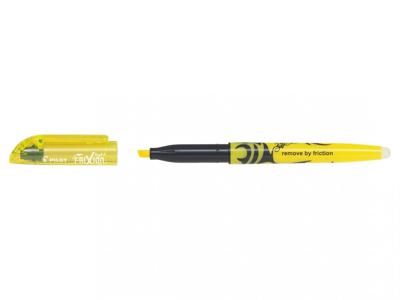 Fluoriscerende Markeerstift Pilot Frixion Light Fluorescerend Afgeschuind Wisbare inkt Geel (12 Stuks)