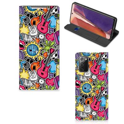 Samsung Galaxy Note20 Hippe | Standcase | Punk Rock