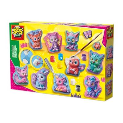 SES gieten en schilderen - schattige fantasiefiguren SES gieten en schilderen - schattige fantasiefiguren