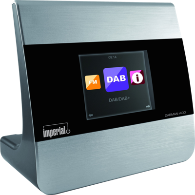 Imperial DABMAN I400 RVS/Zwart Imperial DABMAN I400 RVS/Zwart