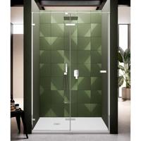 Nisdeur Lacus S.Pietro 90x200 Tweedelig Chroom - thumbnail