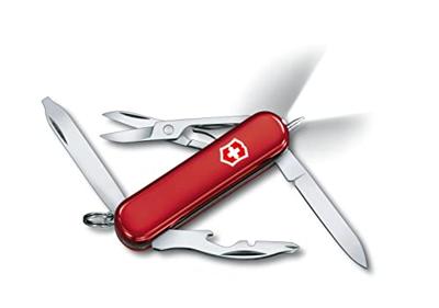 Victorinox Midnite Manager 0.6366 Zwitsers zakmes Met LED-lamp Aantal functies 10 Rood