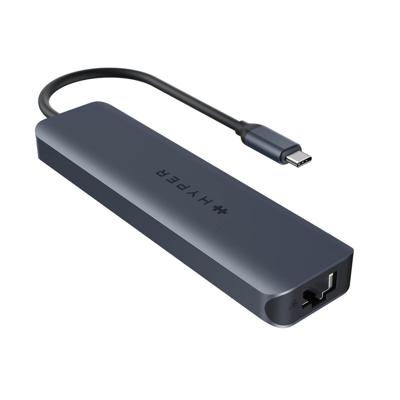 HYPER HyperDrive EcoSmart Gen.2 Hub USB-C dockingstation Geschikt voor merk (dockingstation): Universeel USB-C Power Delivery - thumbnail