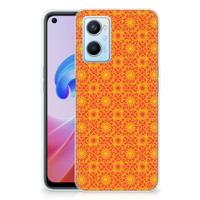OPPO A96 | OPPO A76 | TPU bumper | Batik Oranje - thumbnail