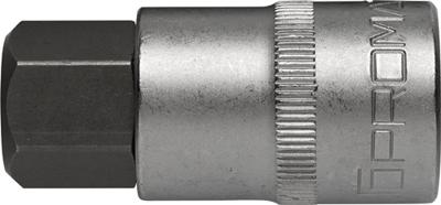 Promat/Tecwerk Dopsleutelbit | 1/2 inch binnen-6-kant | sleutelwijdte 19 mm | lengte 55 mm - 4000821414