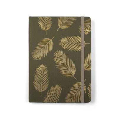 Notitieboek paperclip fabrick a5 96vel 100gr lijn