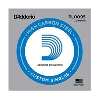 D'Addario PL0095 losse snaar voor elektr. en akoestische gitaar - thumbnail