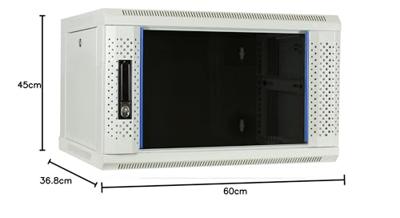 DSI 6U witte wandkast met glazen deur - DS6406W server rack DSI 6U witte wandkast met glazen deur - DS6406W server rack