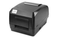 DIGITUS Thermische transfer labelprinter - 300 DPI - direct thermisch - 101,6mm/s printsnelheid - instelbare printbreedte 25,4-118mm - USB 2.0-, RS-232-, Ethernet-poorten - SD-kaartlezer - zwart - thumbnail