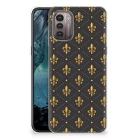 Nokia G21 | G11 | TPU bumper | Franse Lelie - thumbnail
