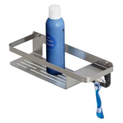 Tiger Douchemand Caddy Met Handdoekhaak 32 cm RVS Geborsteld