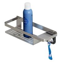 Tiger Douchemand Caddy Met Handdoekhaak 32 cm RVS Geborsteld - thumbnail