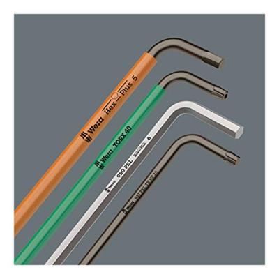 Wera 950 L HF Stiftsleutel, metrisch, verchroomd, met vasthoudfunctie, 6 x 180 mm - 05022123001 - thumbnail